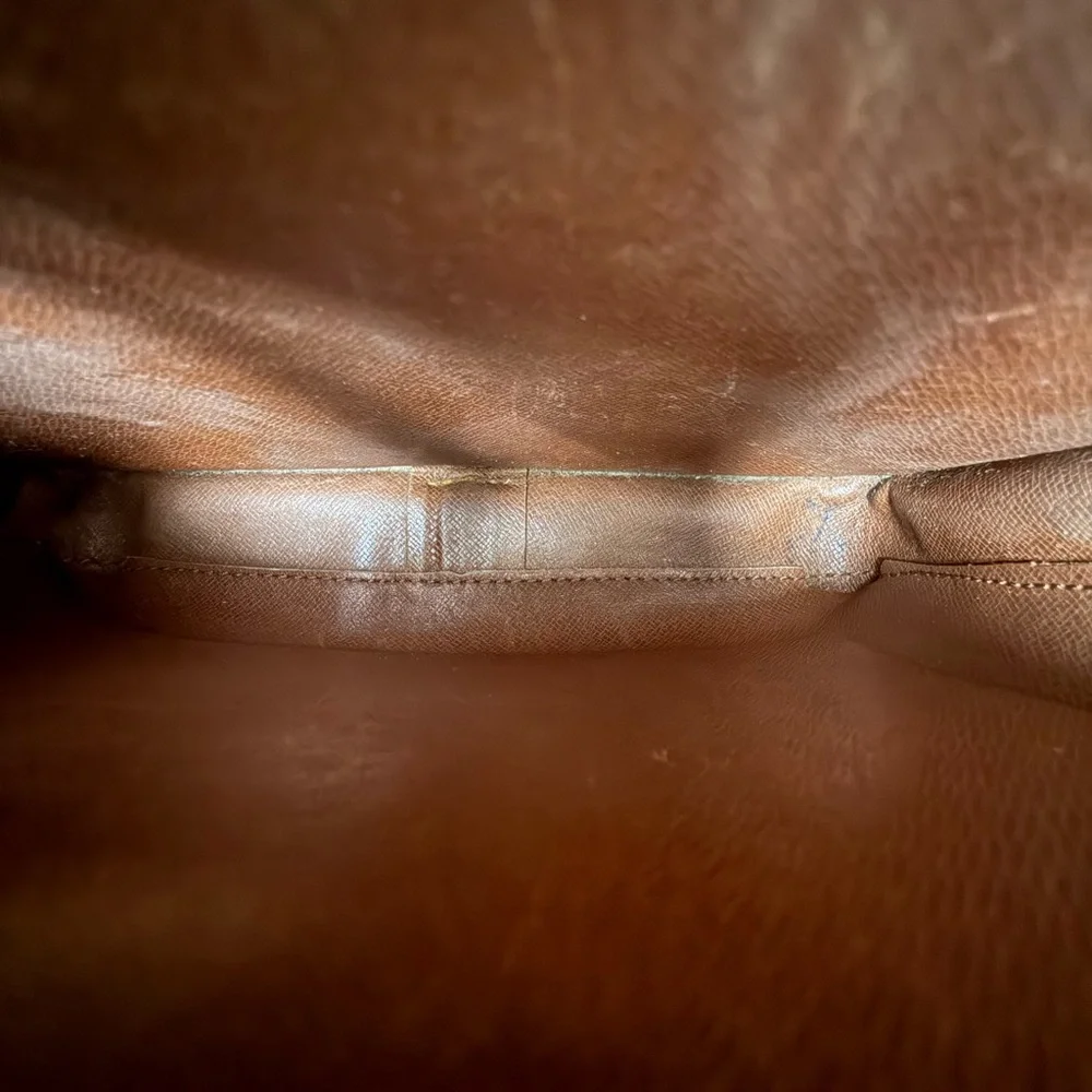 Louis Vuitton Cartouchière MM Crossbody Bag – Vintage Monogram 1982 + COA - Picture 9 of 16